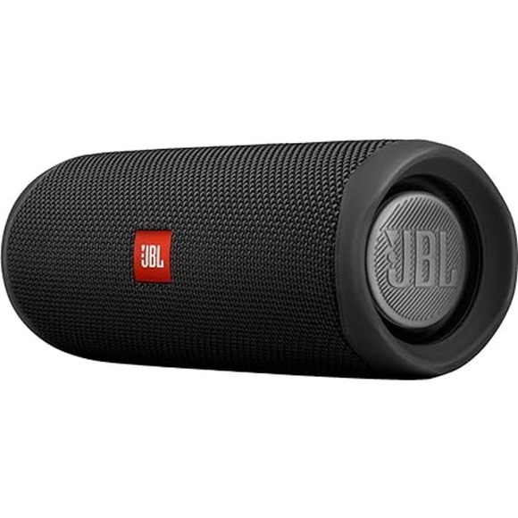 JBL Flip 5 Portable Waterproof Wireless Bluetooth Speaker Black with Case - Picture 1 of 6